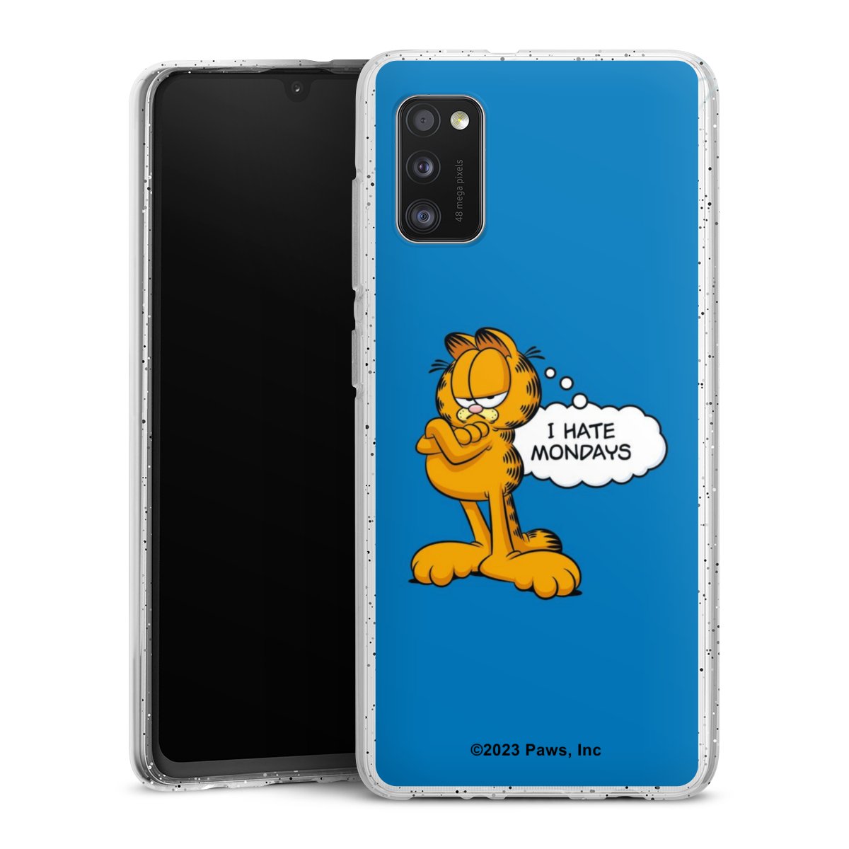 Garfield Ik haat maandagen blauw