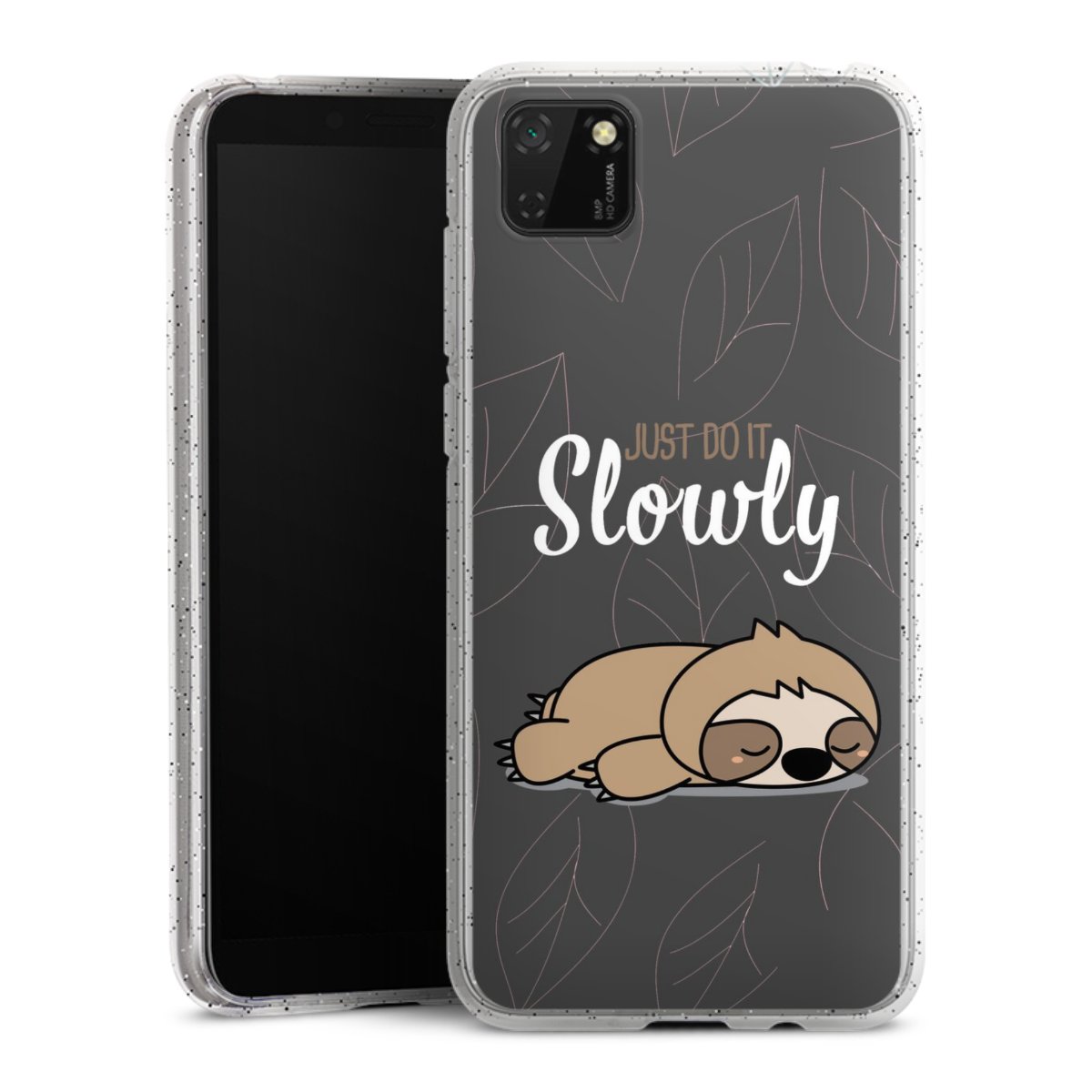 Just Do It Slowly Sloth Grey
