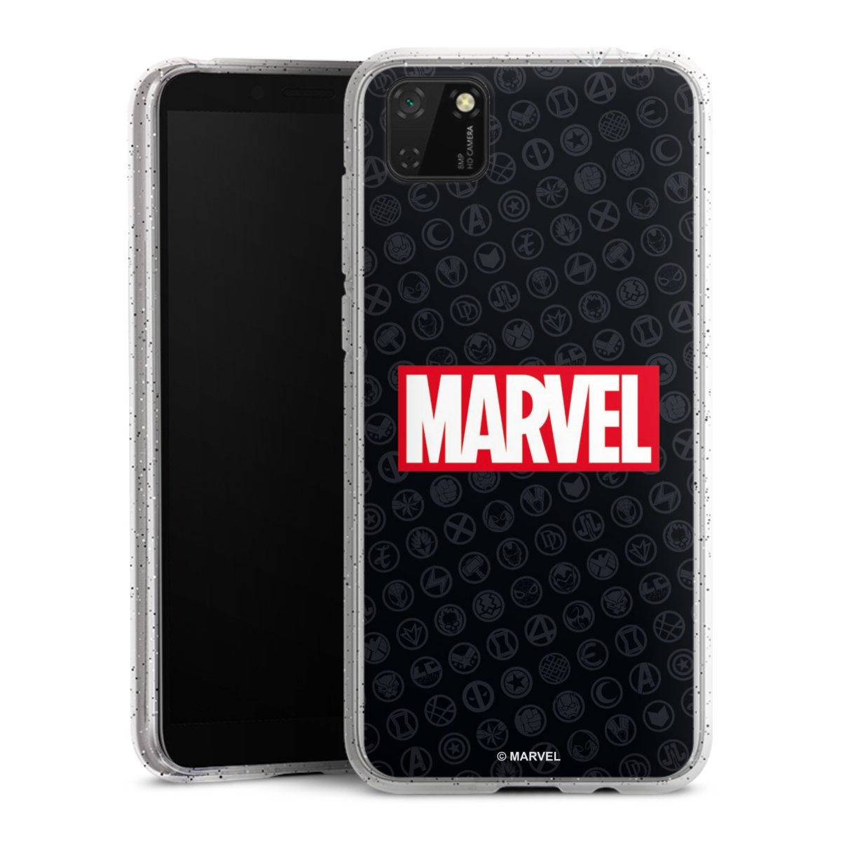 Marvel Logo Black Red 