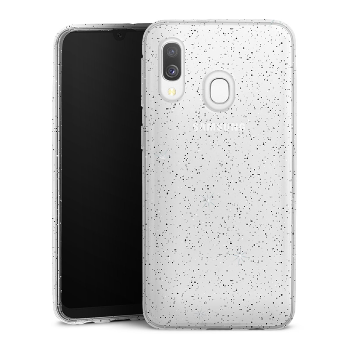 Silicone Glitter Case für Samsung Galaxy A40