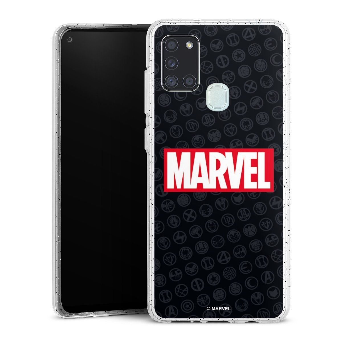 Marvel Logo Black Red 