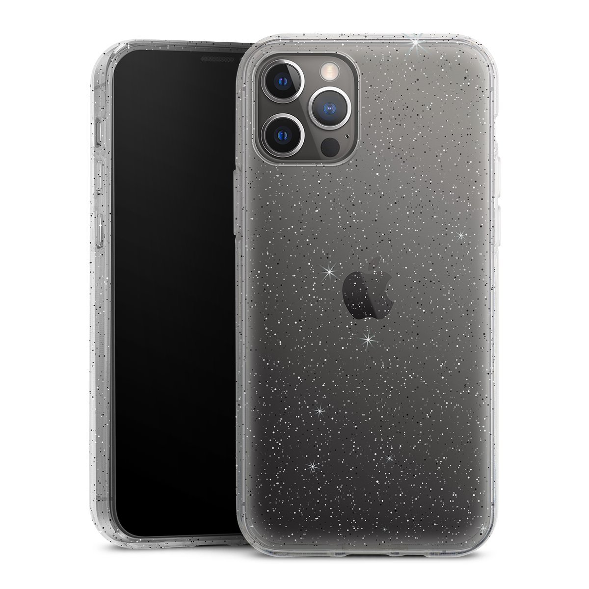 Silicone Glitter Case voor Apple iPhone 12 Pro