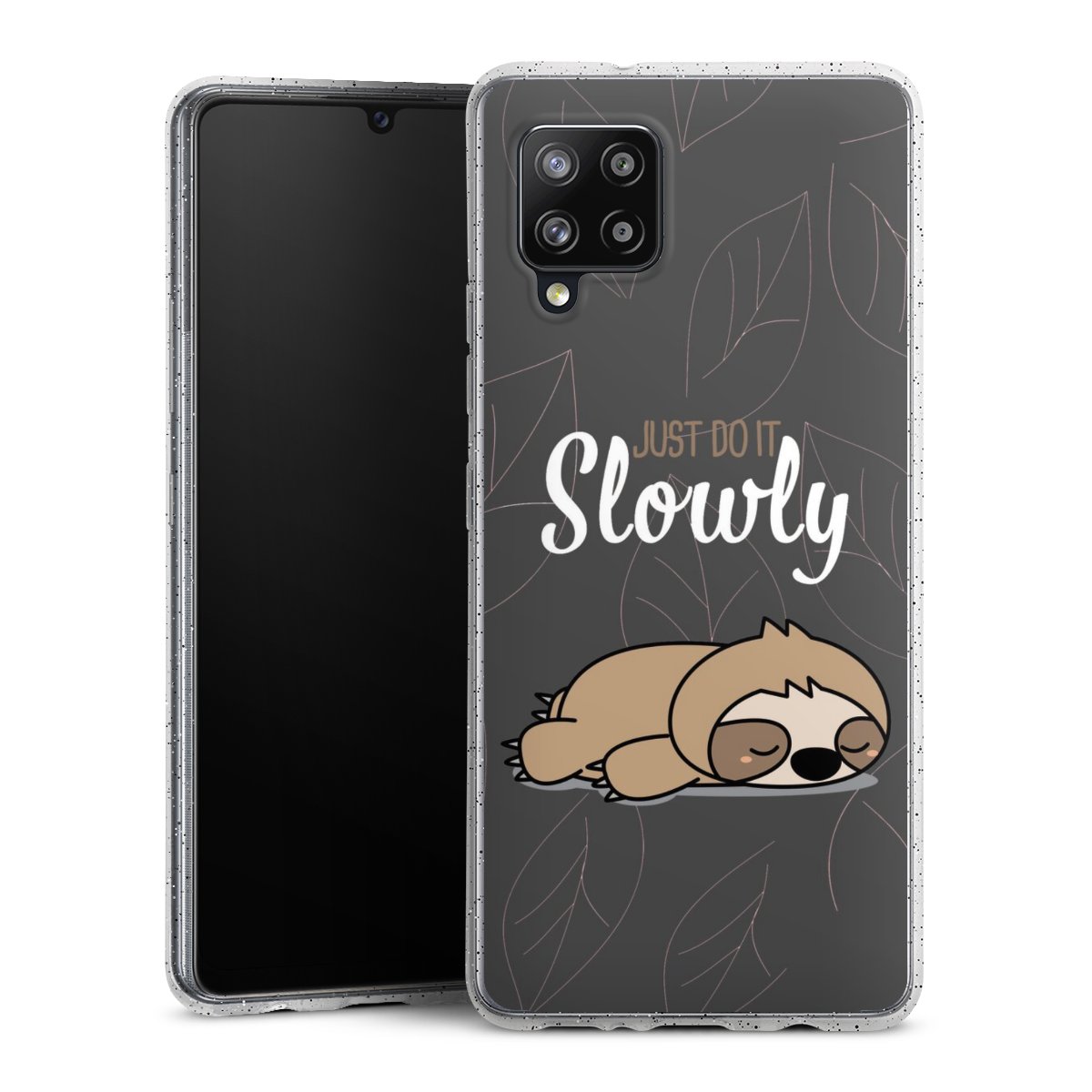 Just Do It Slowly Sloth Grey