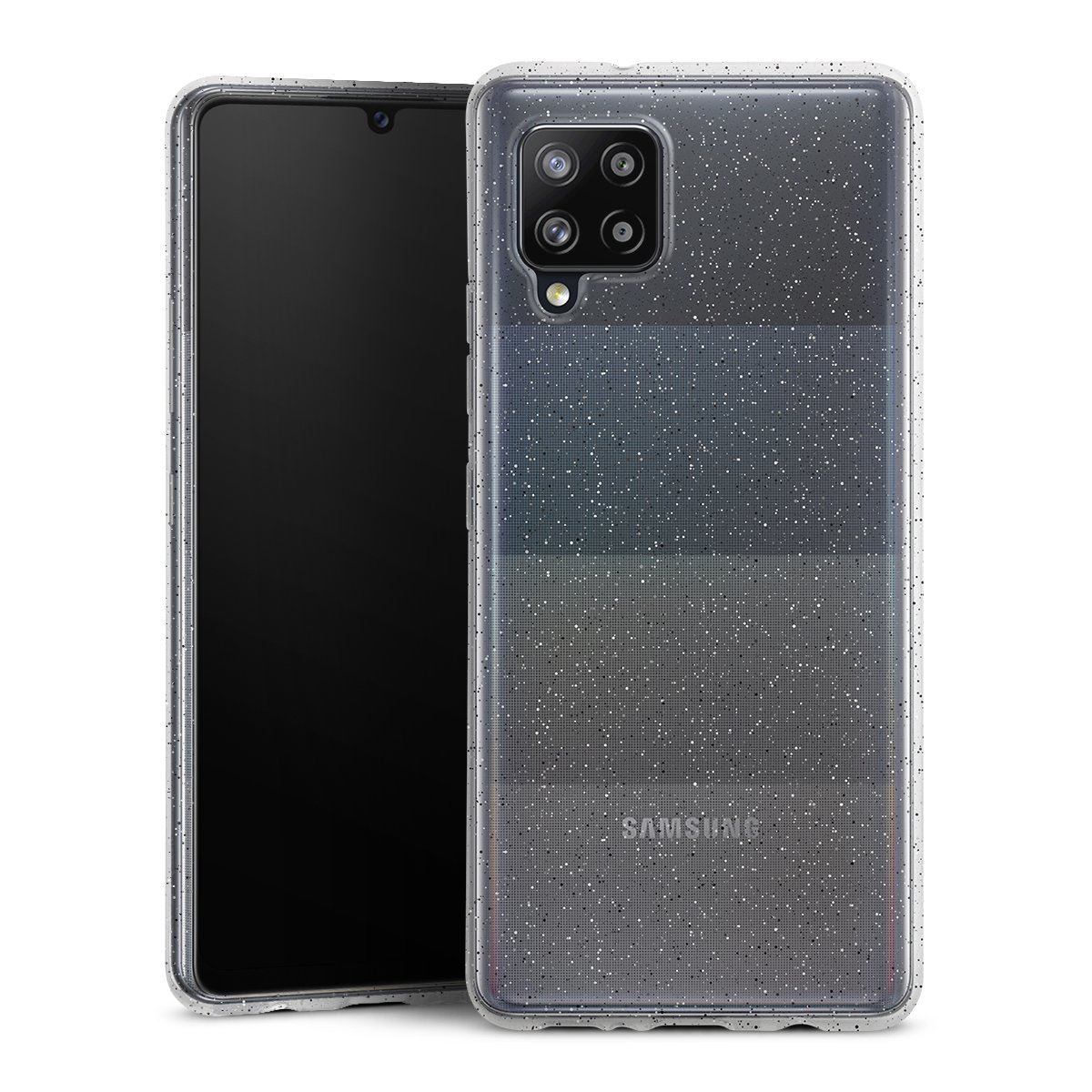 Silicone Glitter Case voor Samsung Galaxy A42 5G