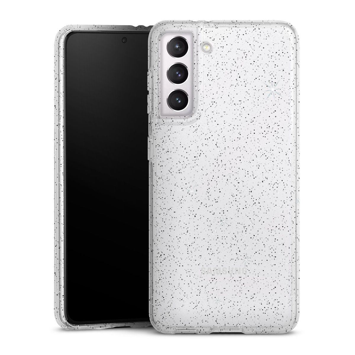 Silicone Glitter Case für Samsung Galaxy S21 5G