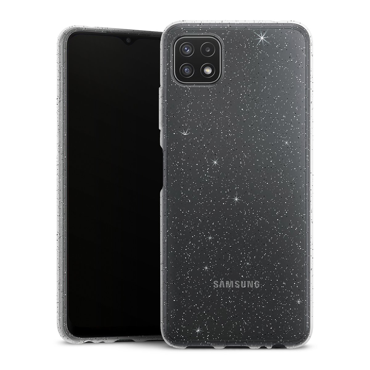 Silicone Glitter Case für Samsung Galaxy A22 5G