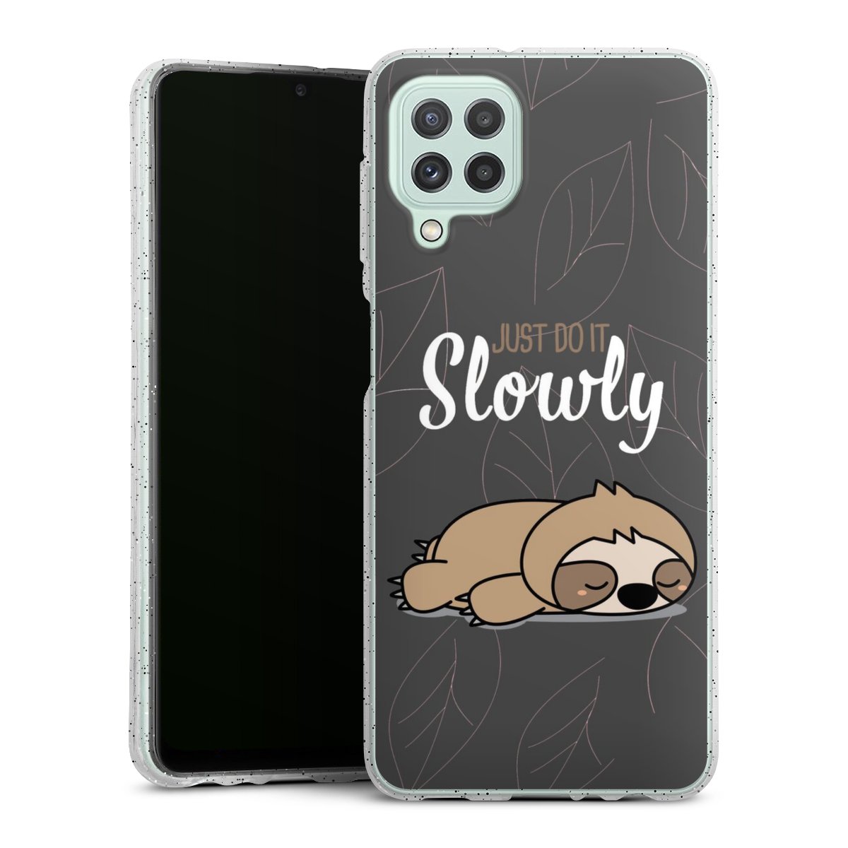 Just Do It Slowly Sloth Grey