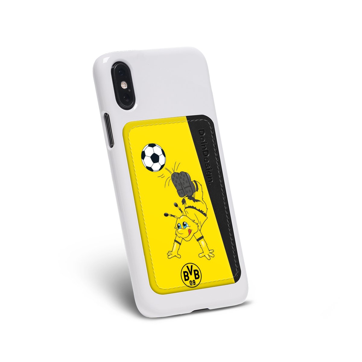 Emma mit Fussball - BVB