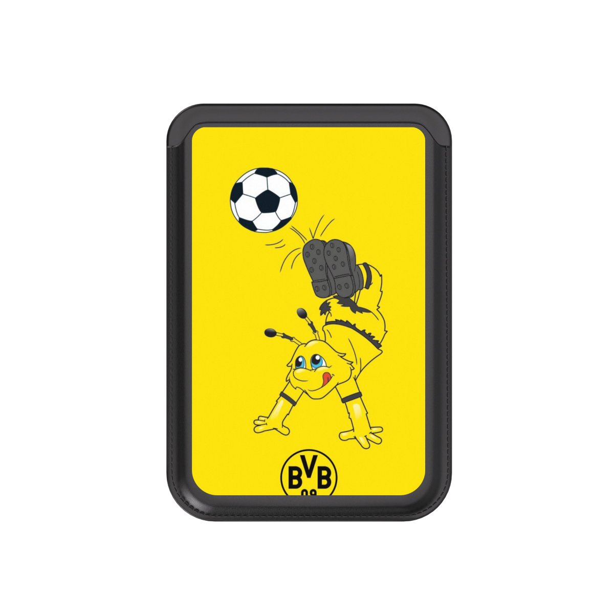 Emma mit Fussball - BVB