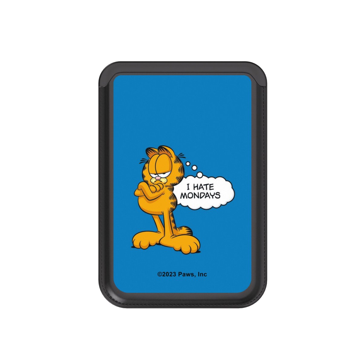 Garfield Ik haat maandagen blauw