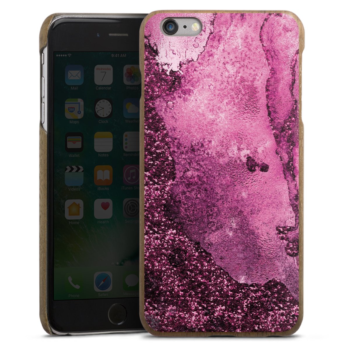 Pink Glitter Marble 2