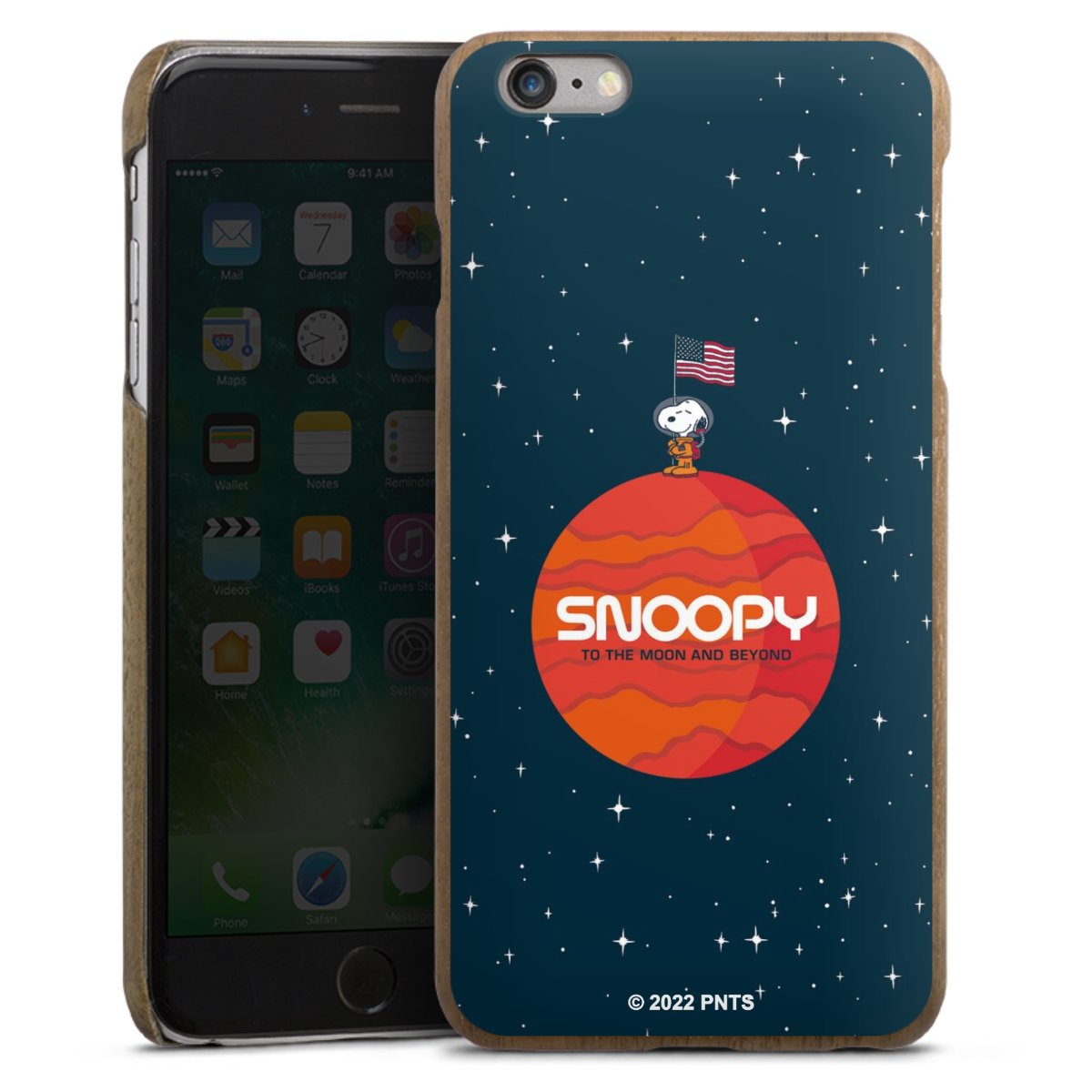 Snoopy viaggiatore spaziale Orange