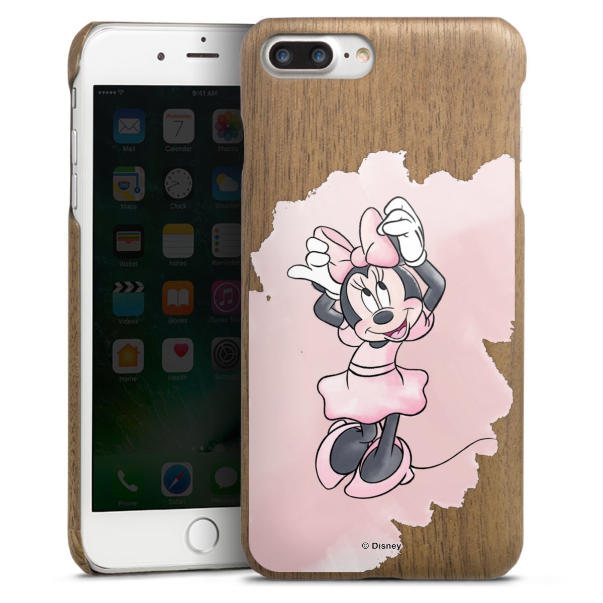 Minnie aquarel transparant