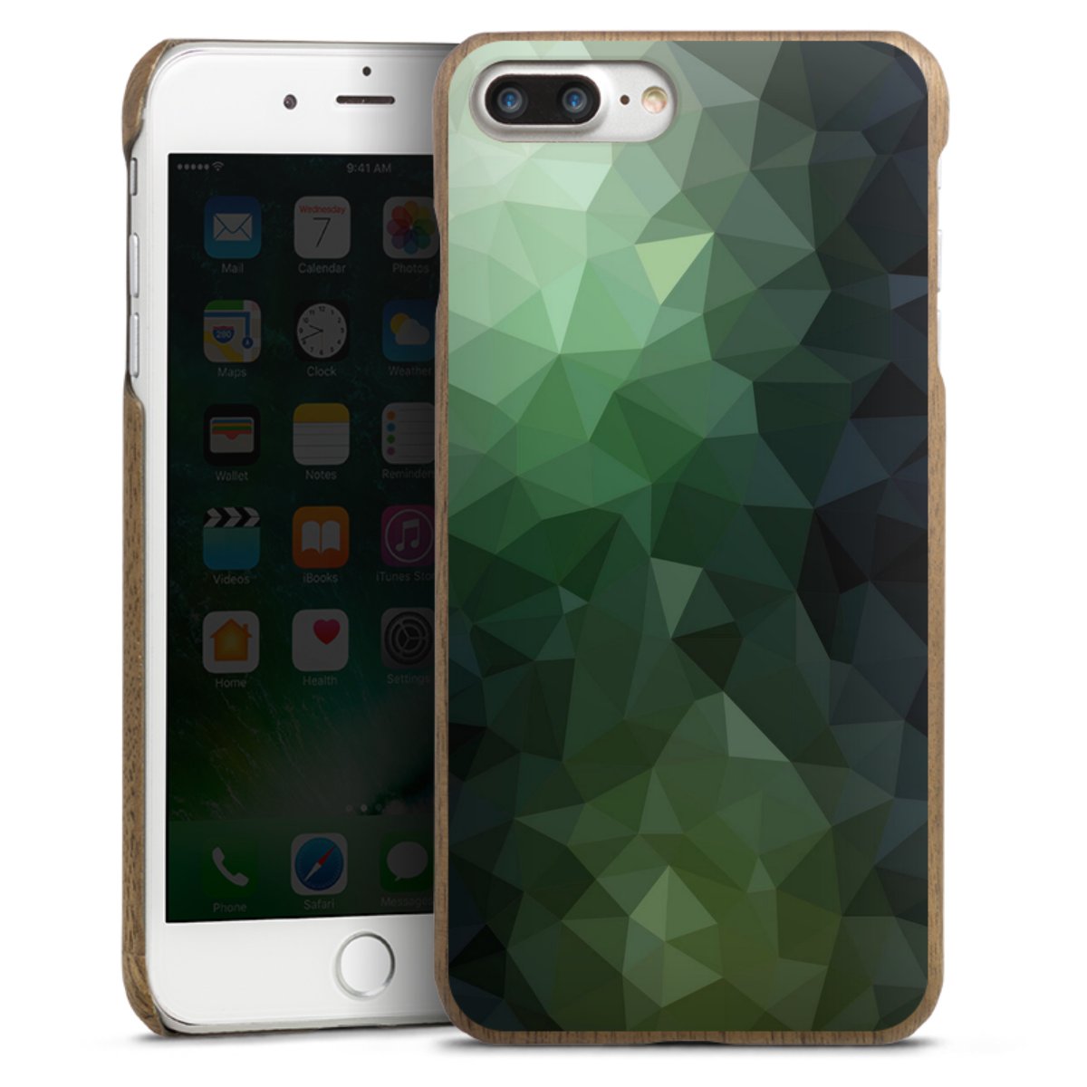 Polygonal Mosaic Green