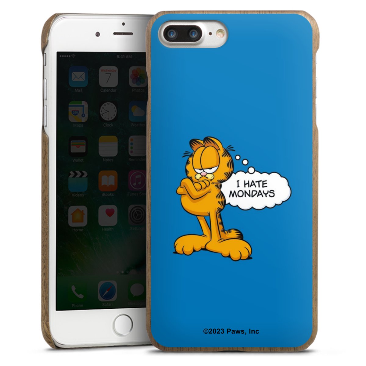 Garfield Je déteste les lundis Bleu