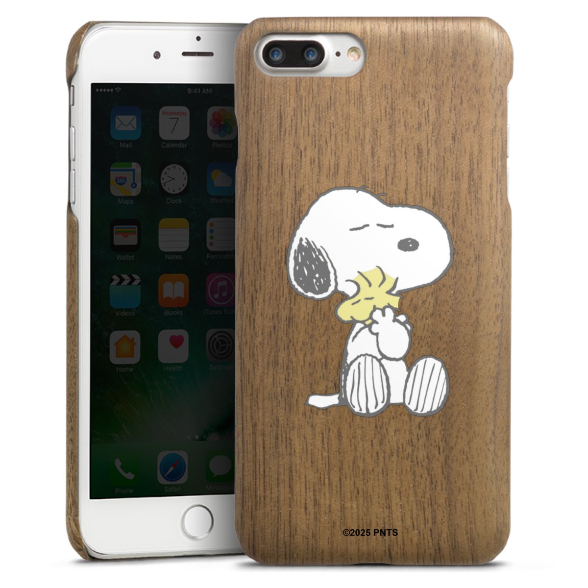 Snoopy And Woodstock Cuddling transparent