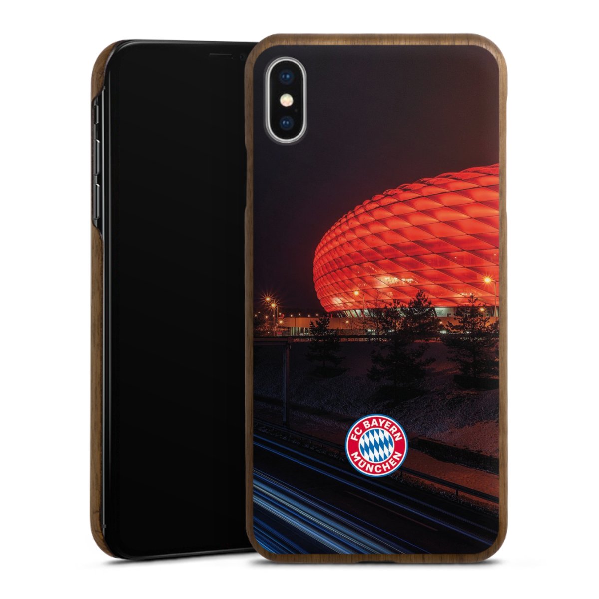 Allianz Arena bei Nacht FCB