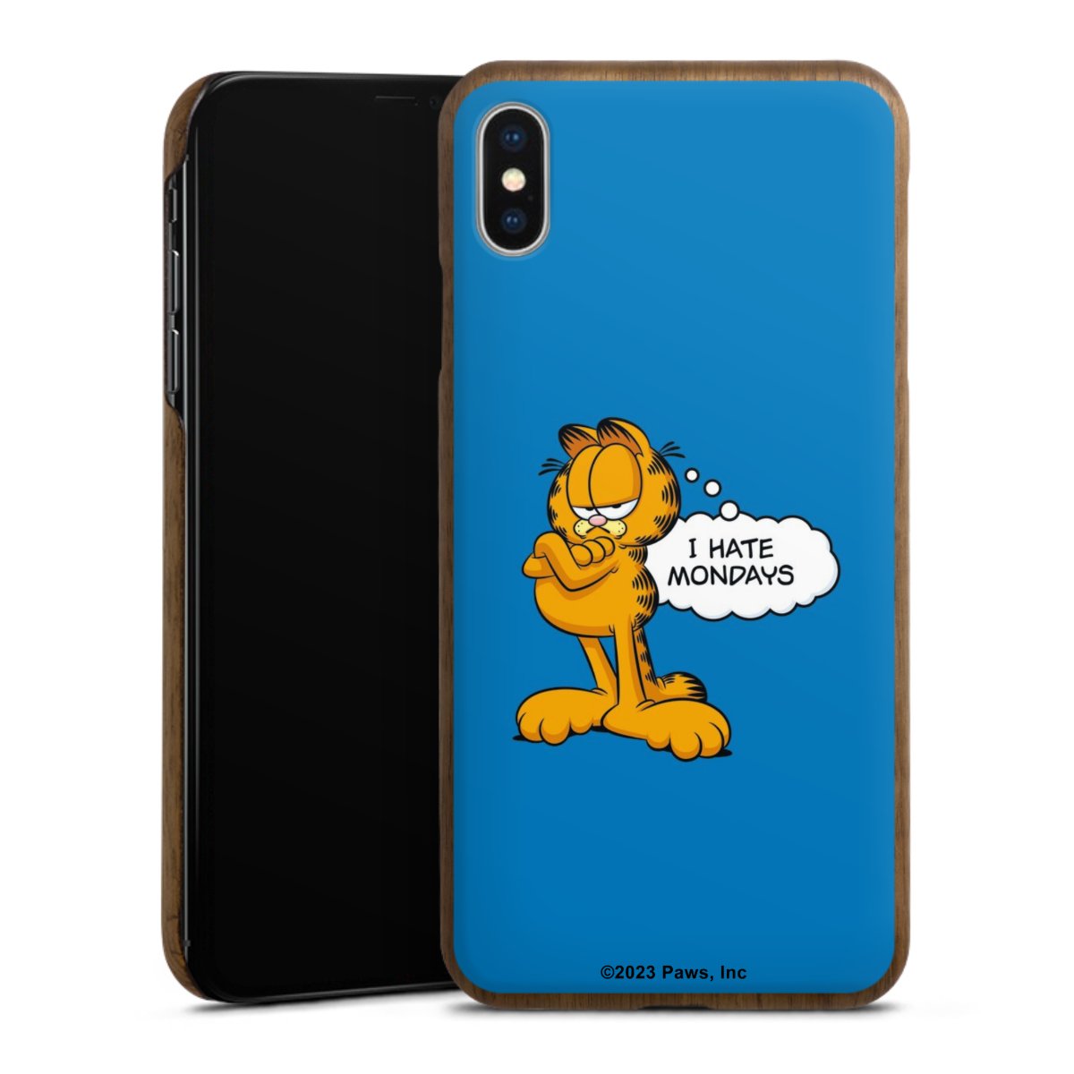 Garfield I Hate Mondays Blau