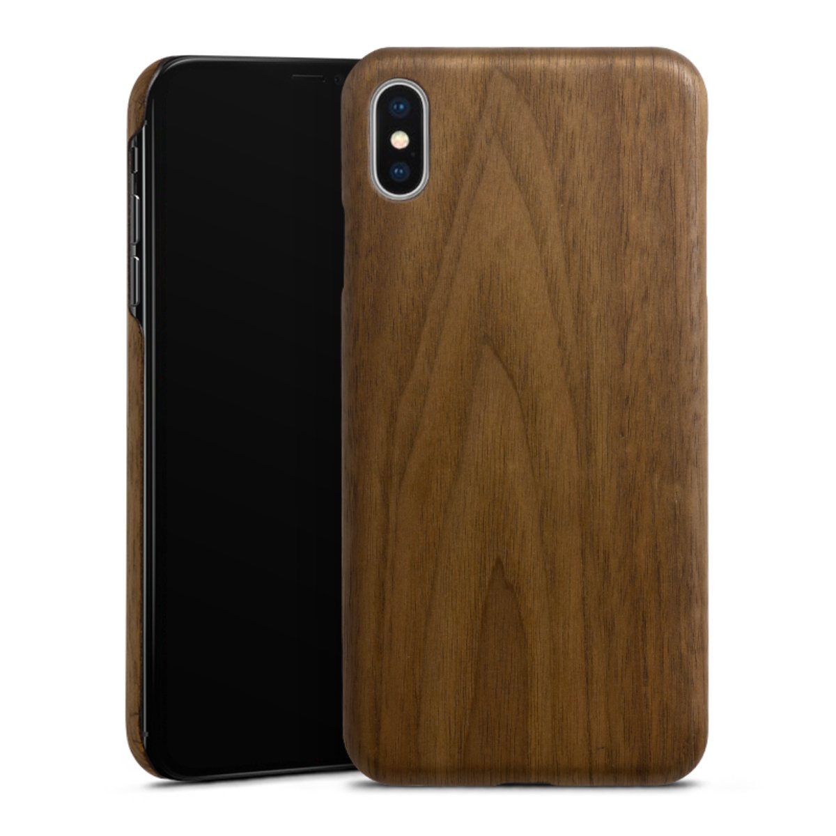 Wooden Slim Case für Apple iPhone Xs Max