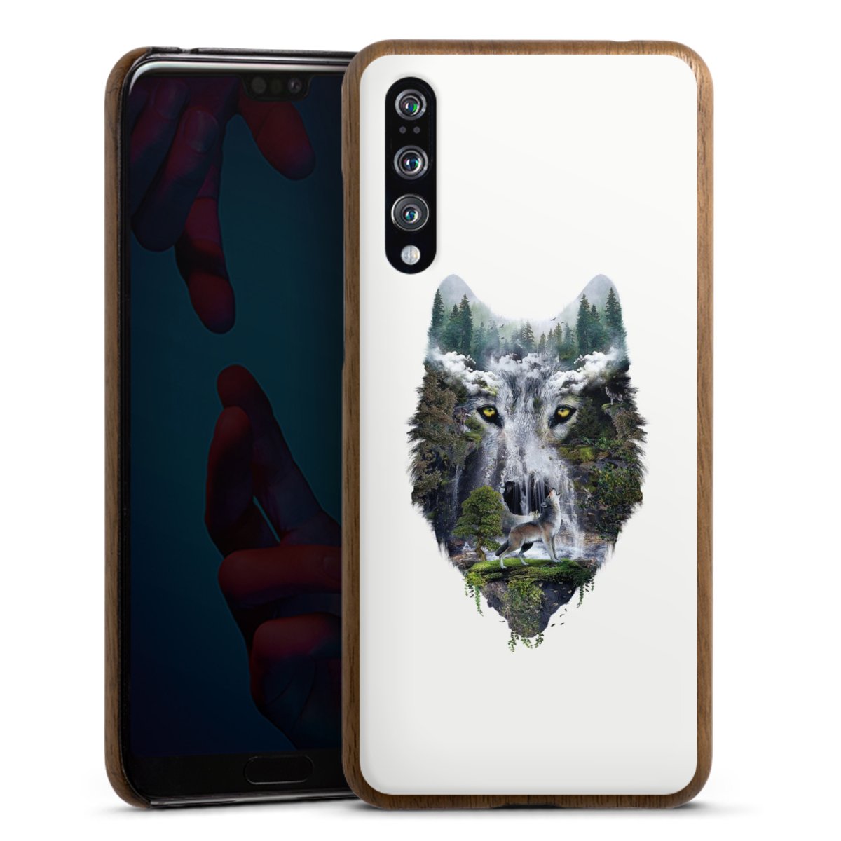 Wolf im Wald