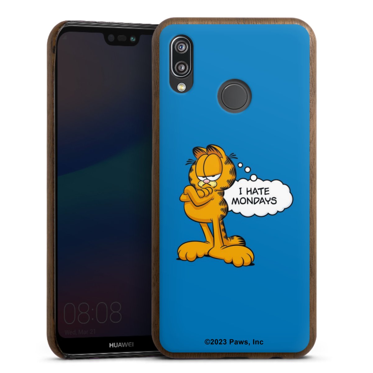 Garfield I Hate Mondays Blau