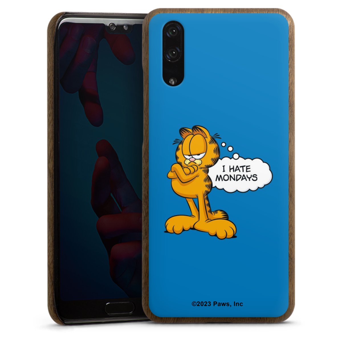 Garfield I Hate Mondays Blau