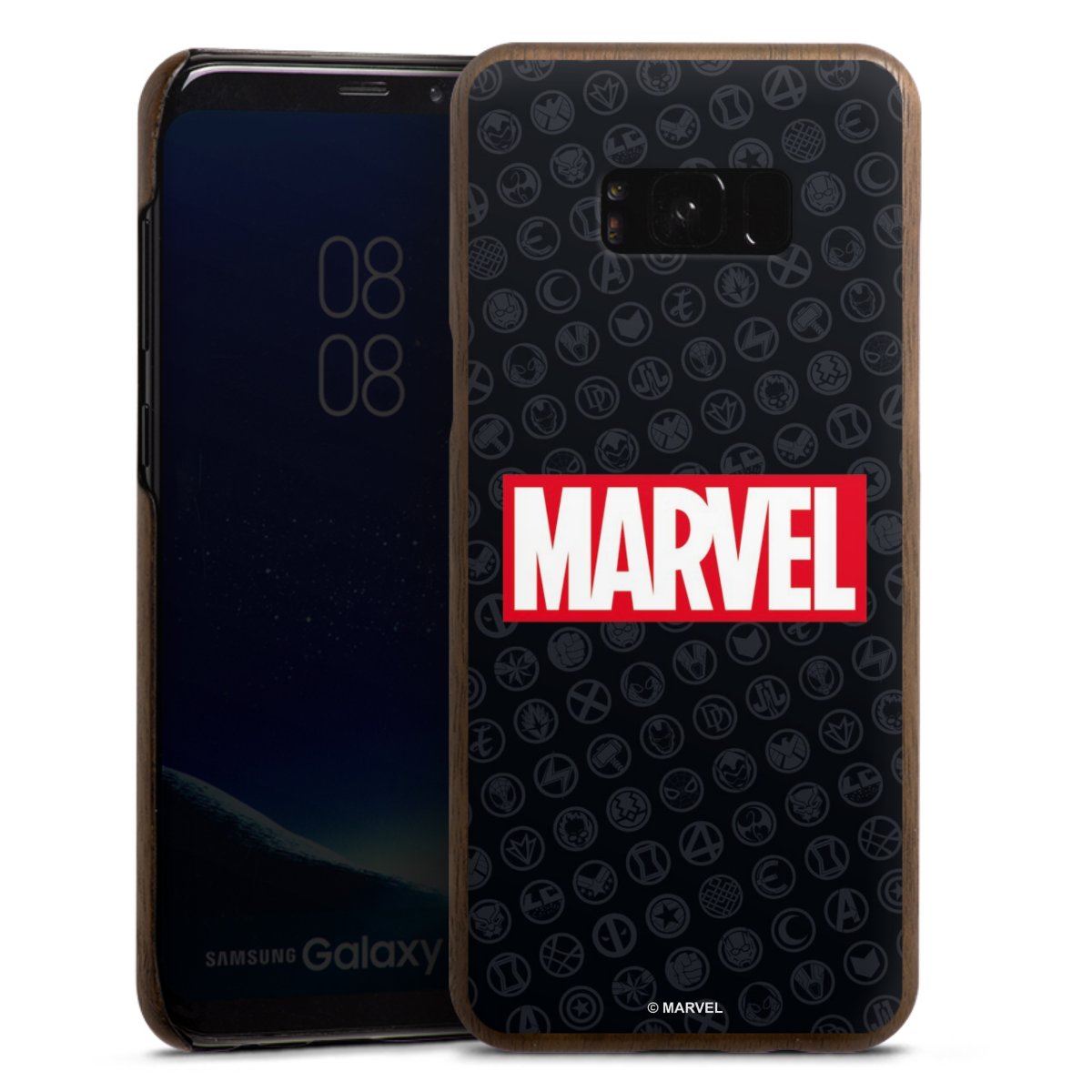 Marvel Logo Black Red 