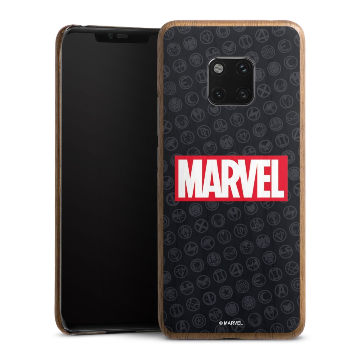 Marvel Logo Black Red 