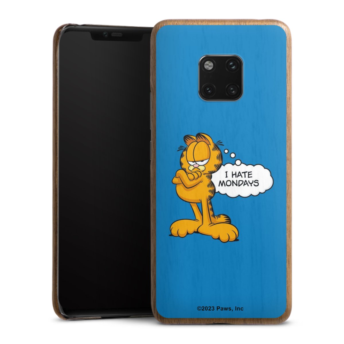 Garfield I Hate Mondays Blau