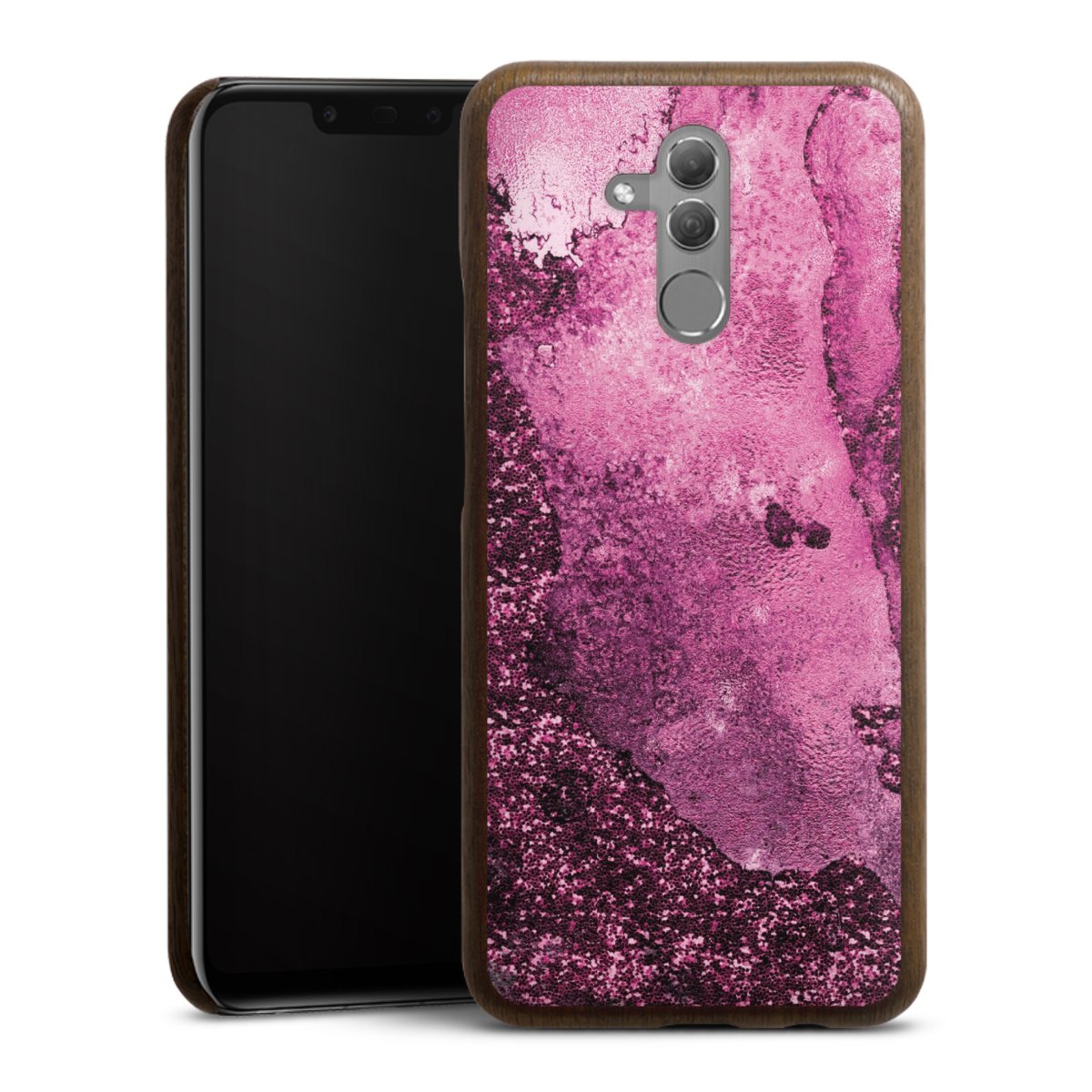 Pink Glitter Marble 2
