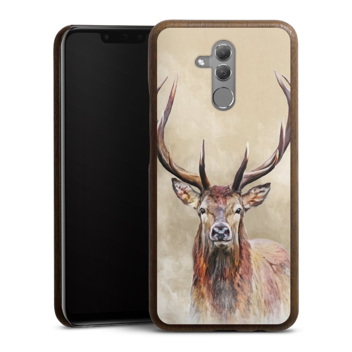 Gezeichneter Hirsch