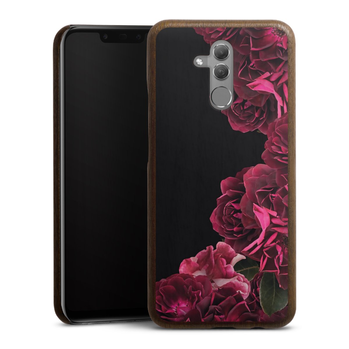 Rose vintage su nero