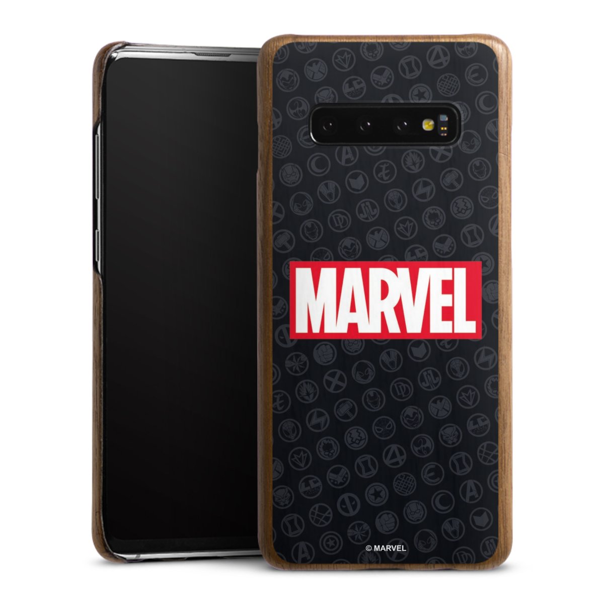 Marvel Logo Black Red 