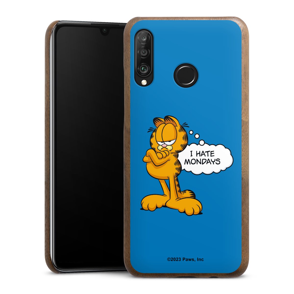 Garfield Ik haat maandagen blauw