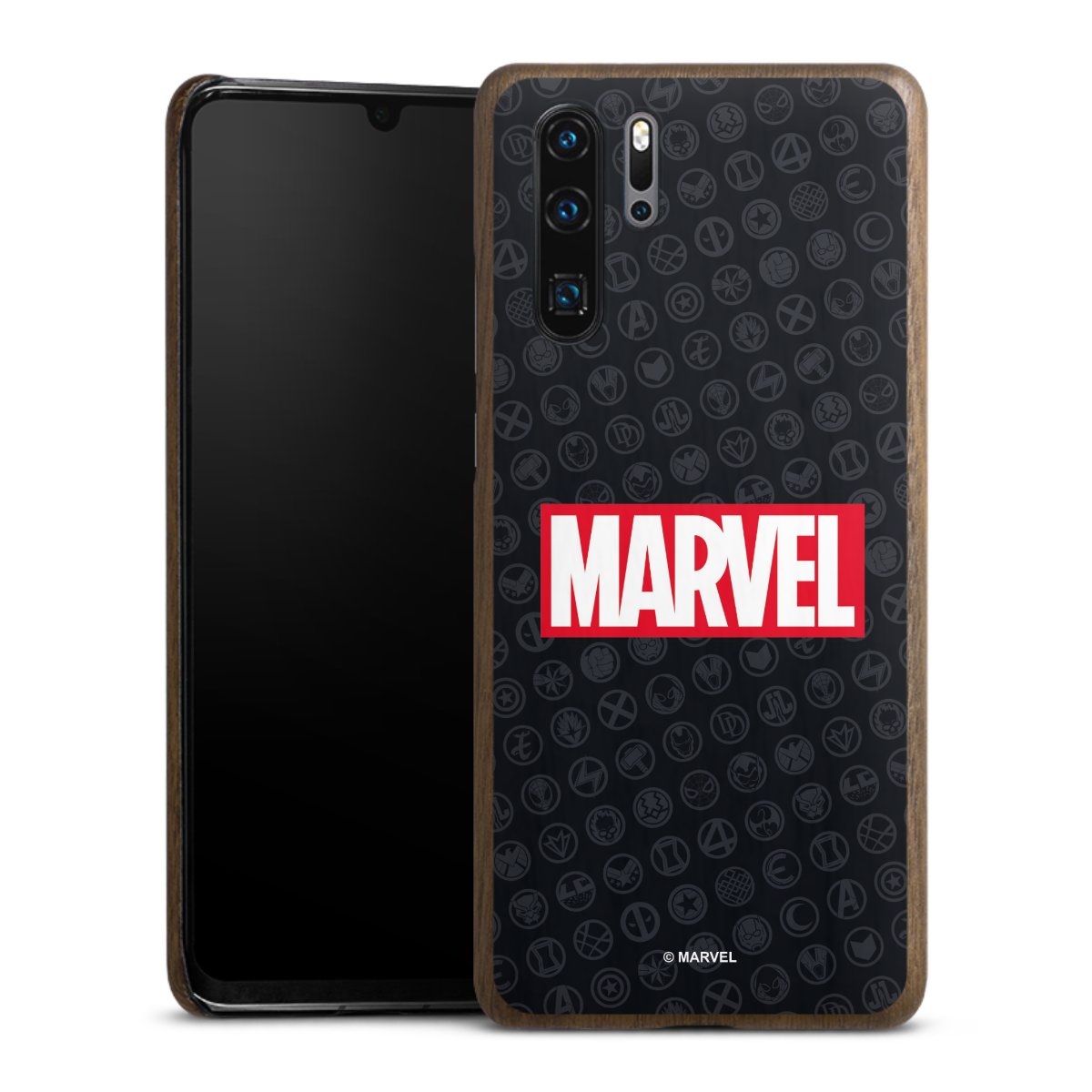 Marvel Logo Black Red 