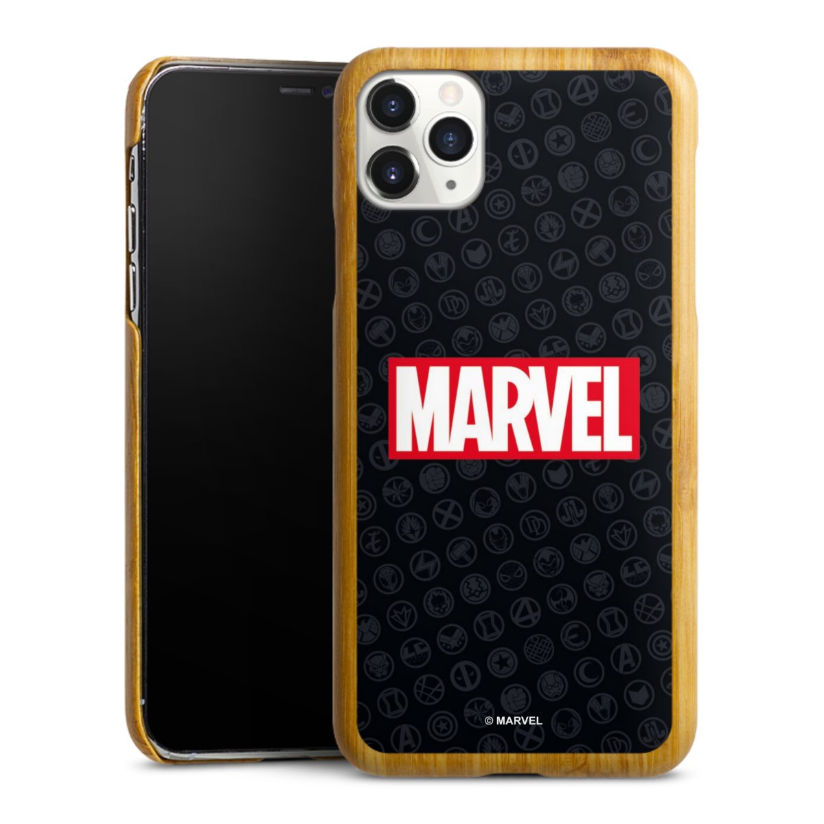 Marvel Logo Black Red 