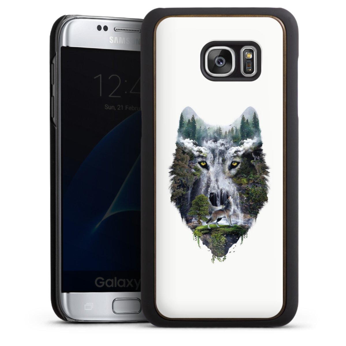 Wolf im Wald