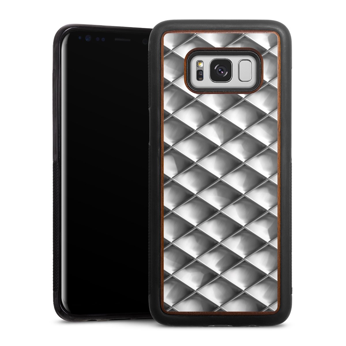 Glamour Silver Squares