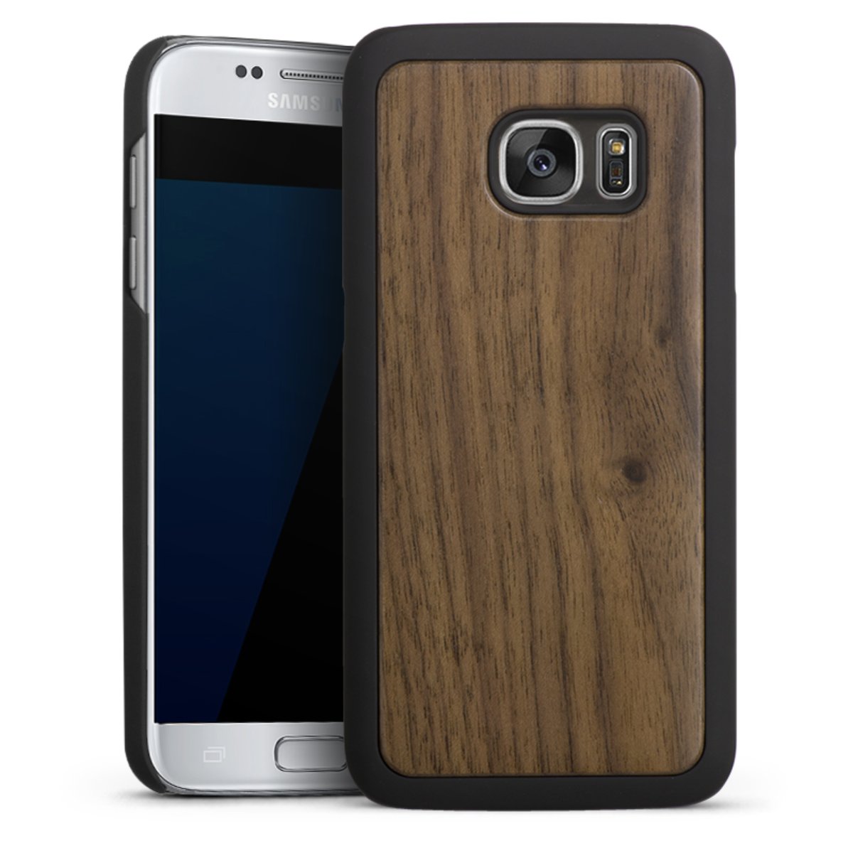 Wooden Hard Case für Samsung Galaxy S7