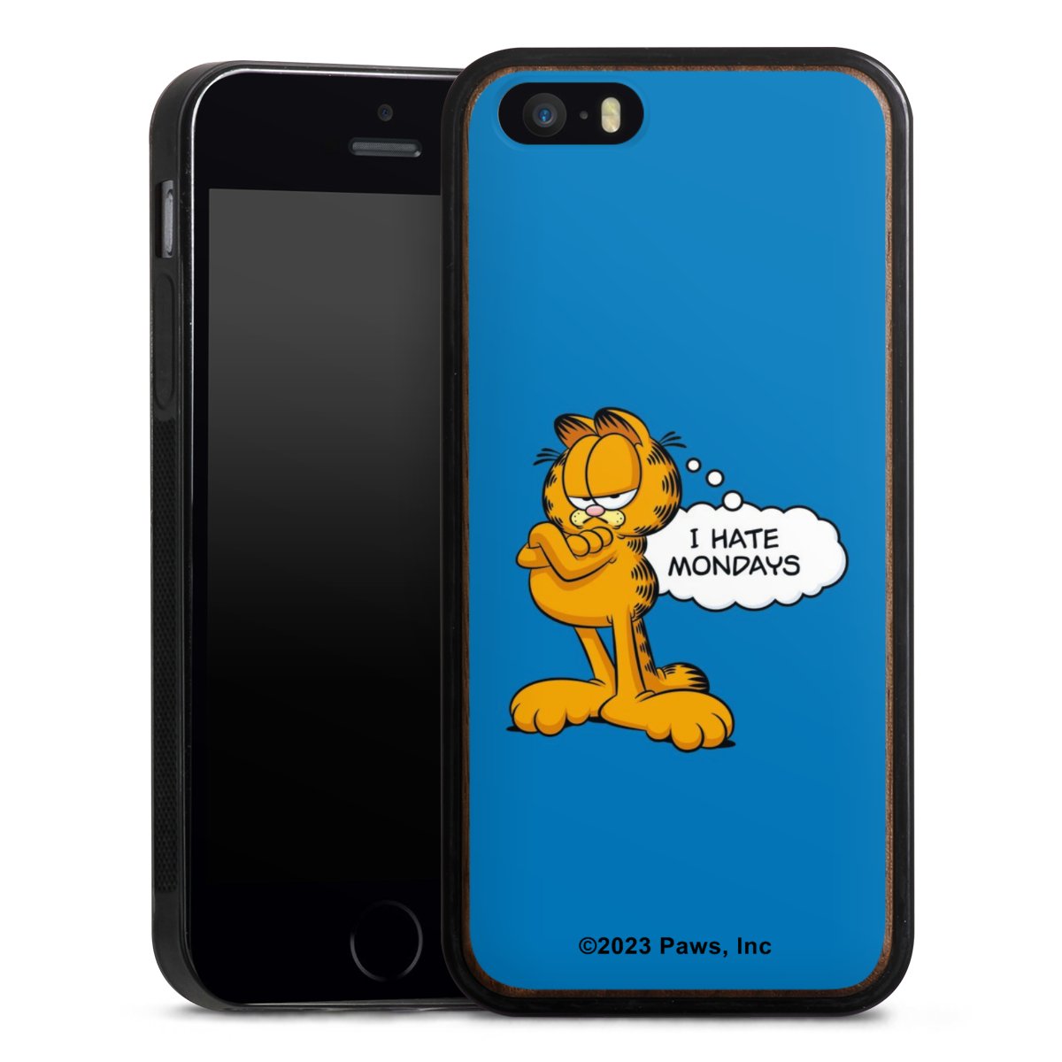 Garfield I Hate Mondays Blau