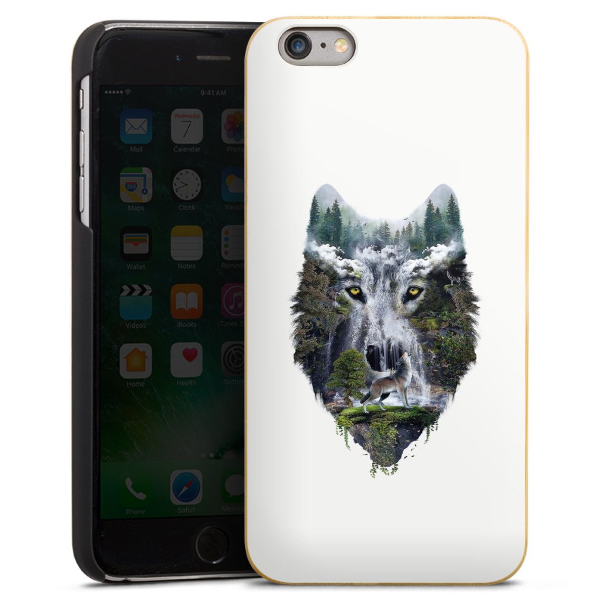 Wolf im Wald
