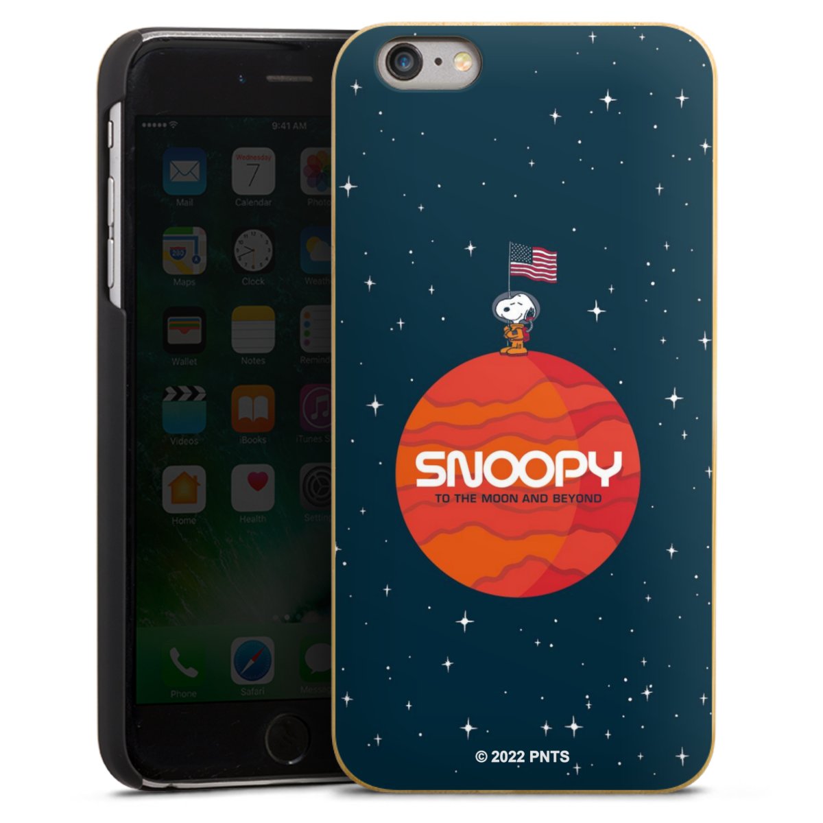 Snoopy viaggiatore spaziale Orange