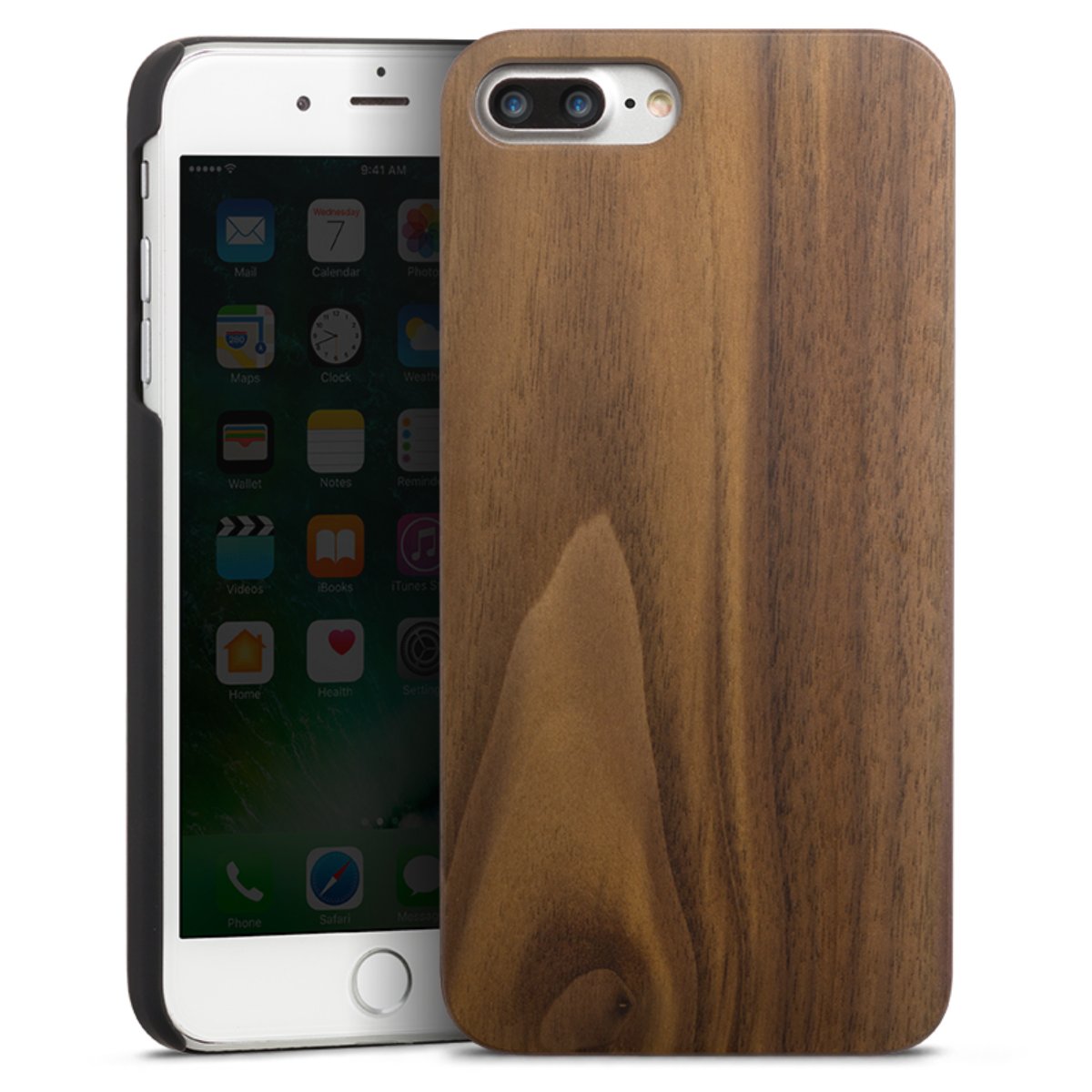 Wooden Hard Case per Apple iPhone 7 Plus