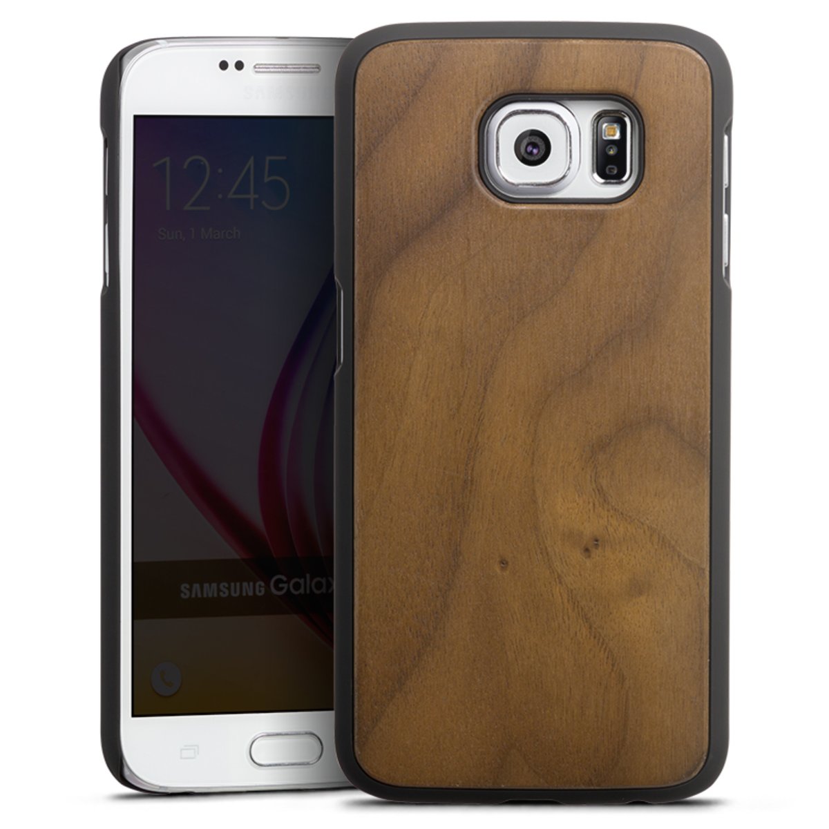 Wooden Hard Case für Samsung Galaxy S6