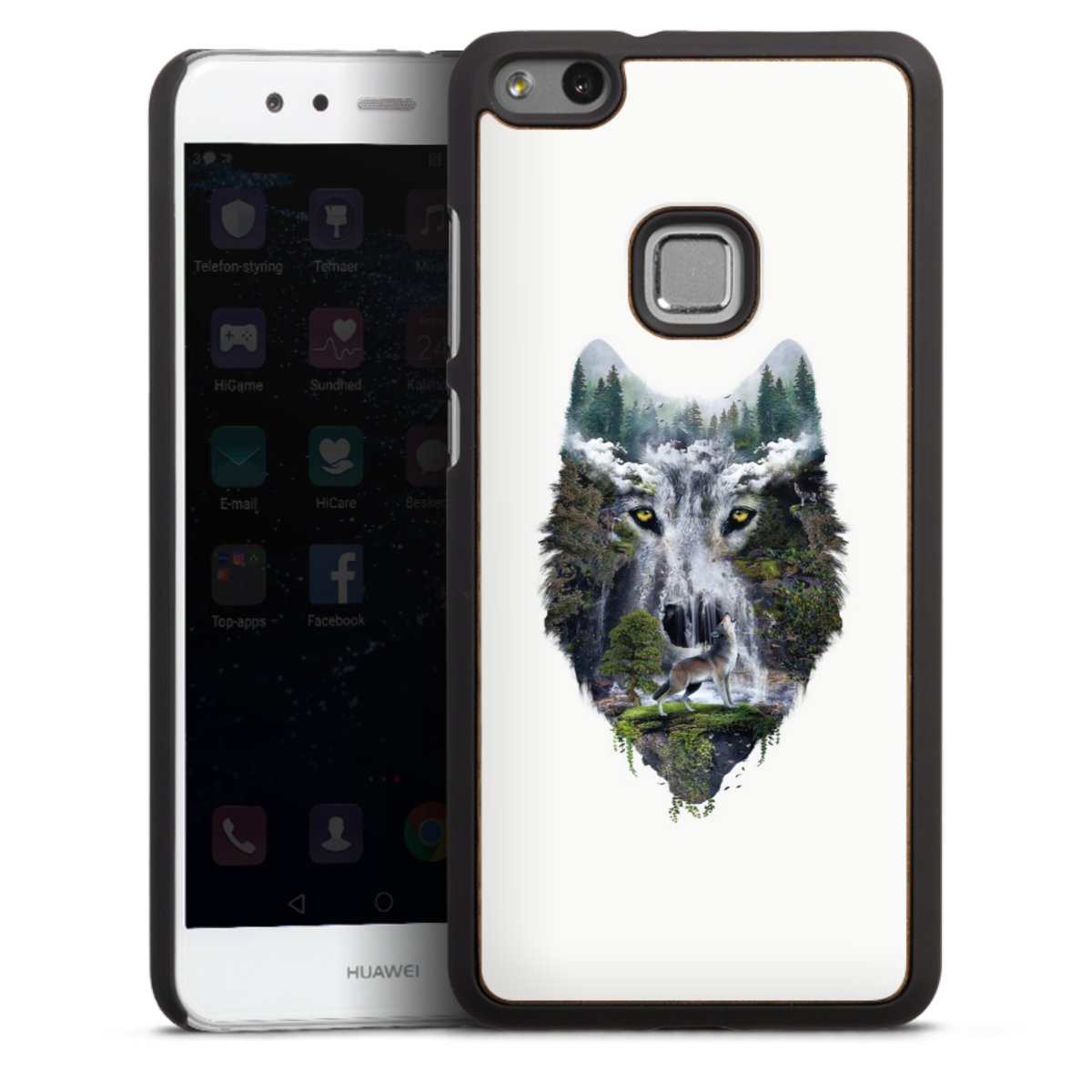 Wolf im Wald