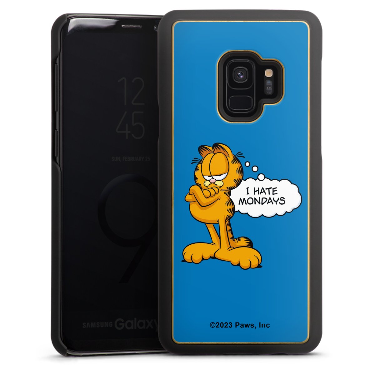 Garfield Je déteste les lundis Bleu