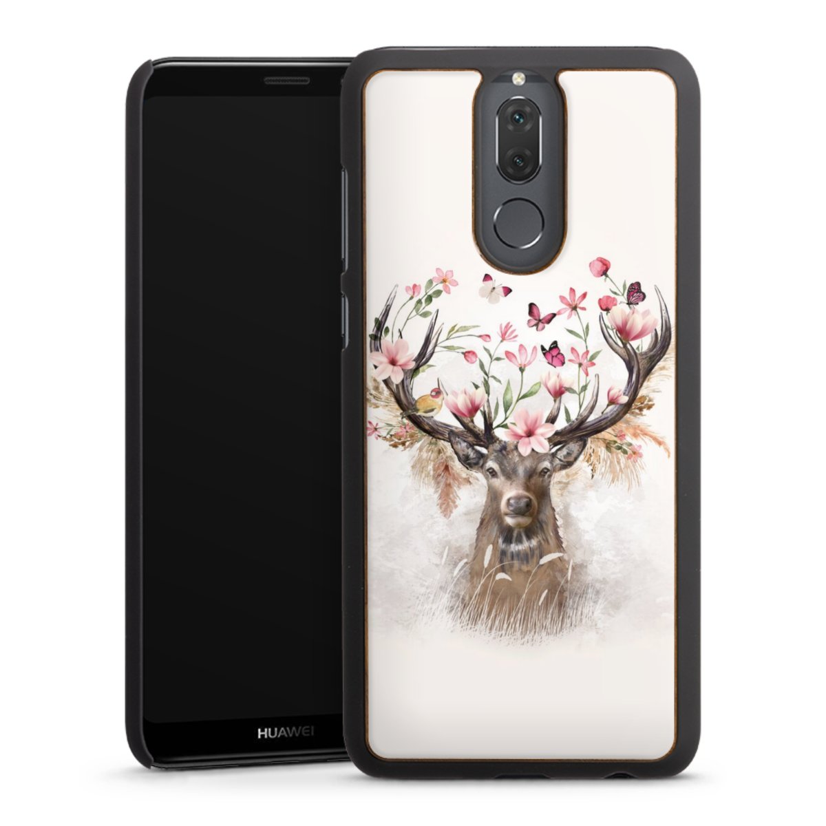 Hirsch Blumen Geweih