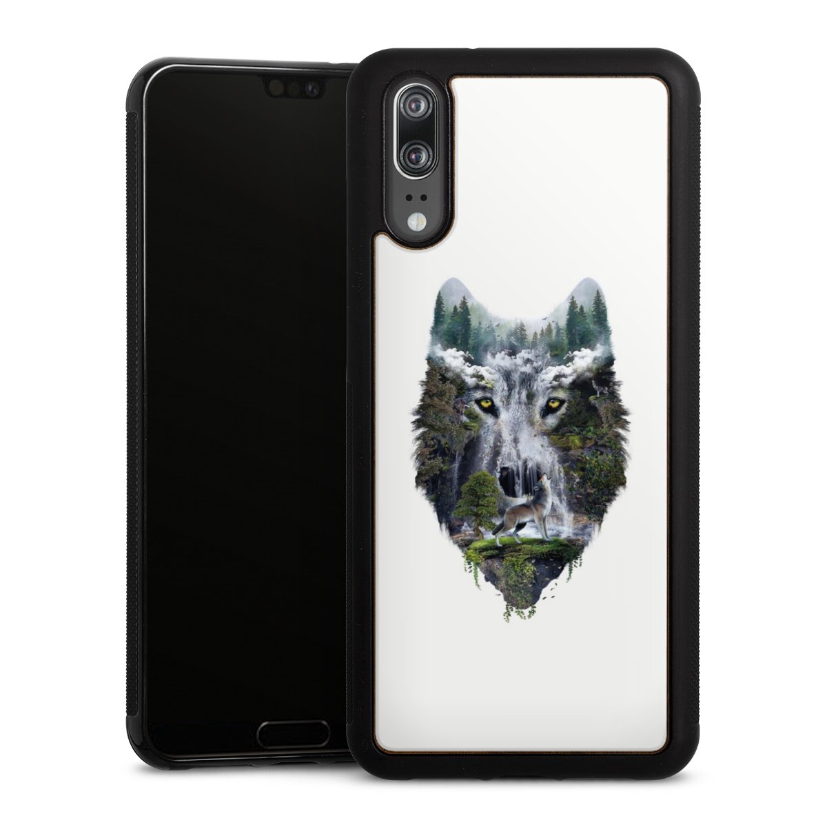 Wolf im Wald