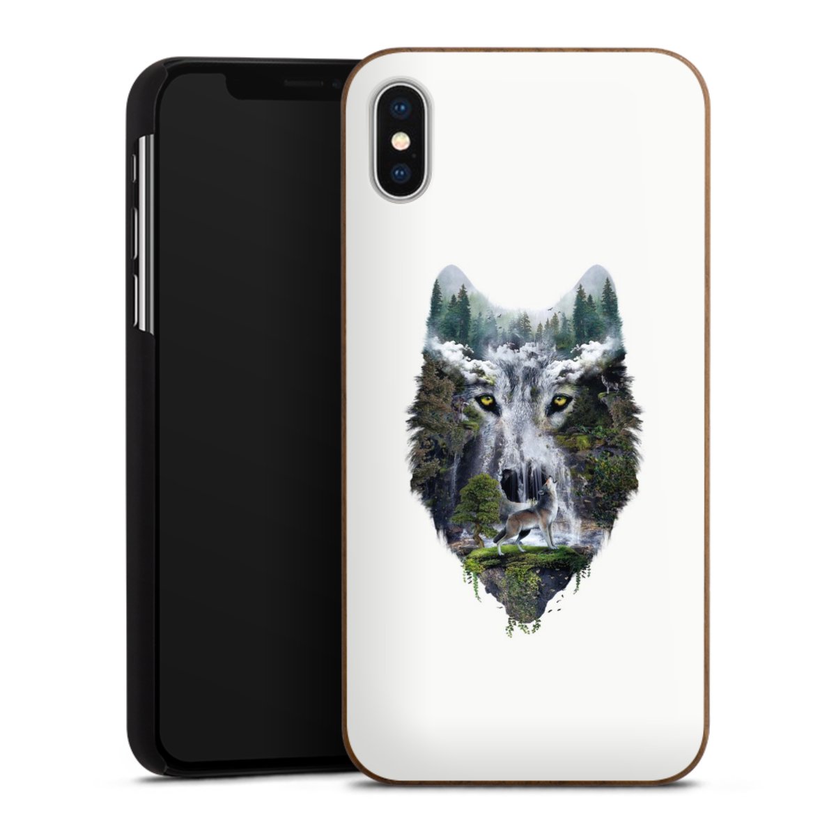 Wolf im Wald