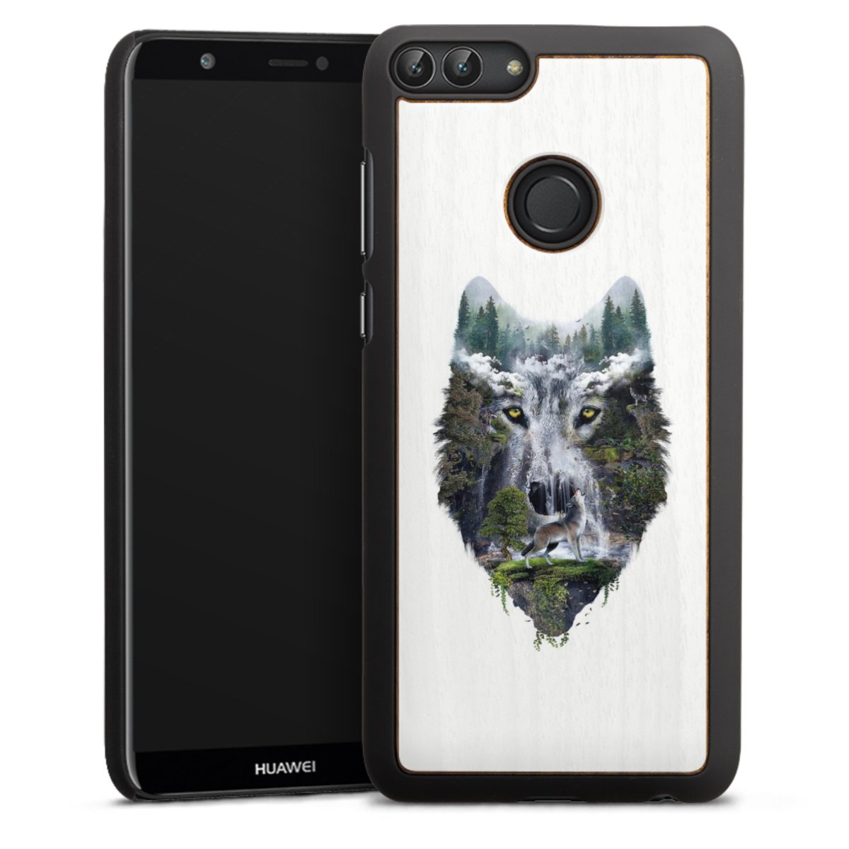Wolf im Wald